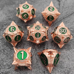 Meteor Mace Metal COC Dice Set – TRPG DND Dragon & Dungeon RPG Dice
