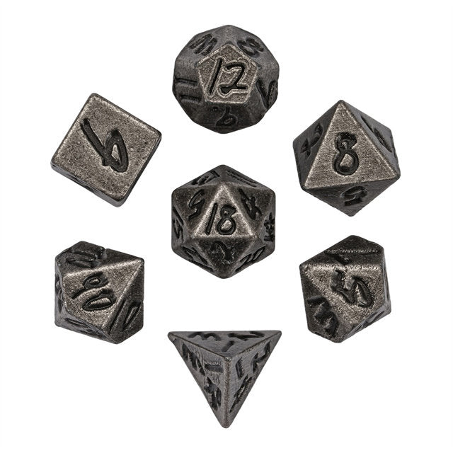 Mini Metal Dice Necklace – COC, DND, Dragon & Dungeon, Baldur’s Gate RPG Pendant