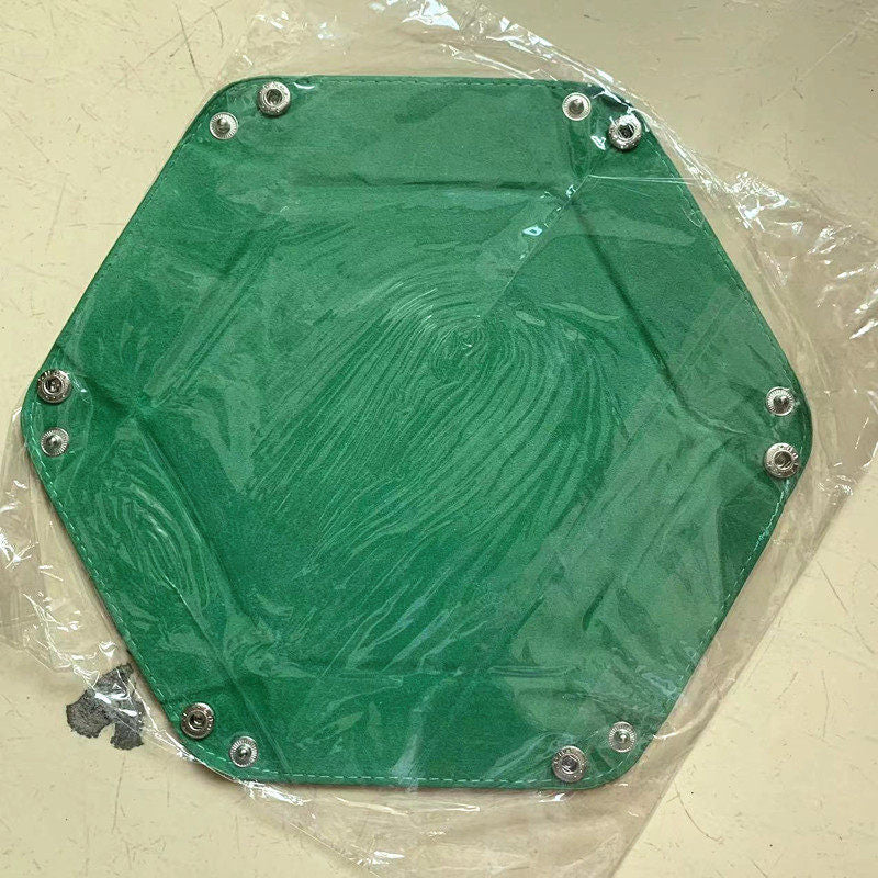 6-Dice Foldable Tray – Velvet Dice Storage & Roll Mat for DND, TRPG, Board Games