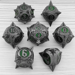 Meteor Mace Metal COC Dice Set – TRPG DND Dragon & Dungeon RPG Dice