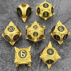 Meteor Mace Metal COC Dice Set – TRPG DND Dragon & Dungeon RPG Dice