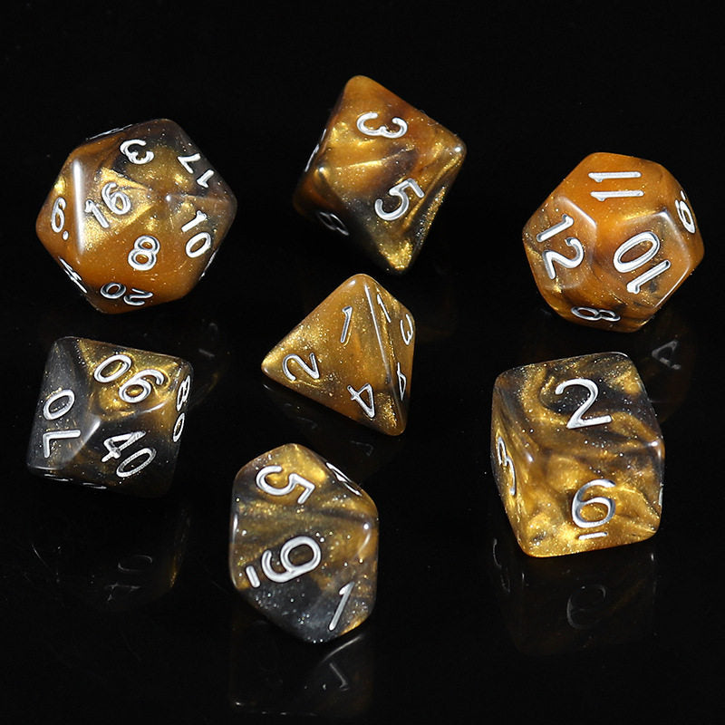 Starry Sky Polyhedral Dice Set – Acrylic DND RPG Dice