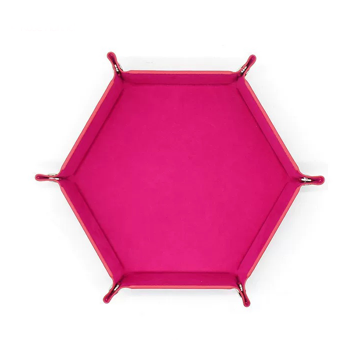 6-Dice Foldable Tray – Velvet Dice Storage & Roll Mat for DND, TRPG, Board Games