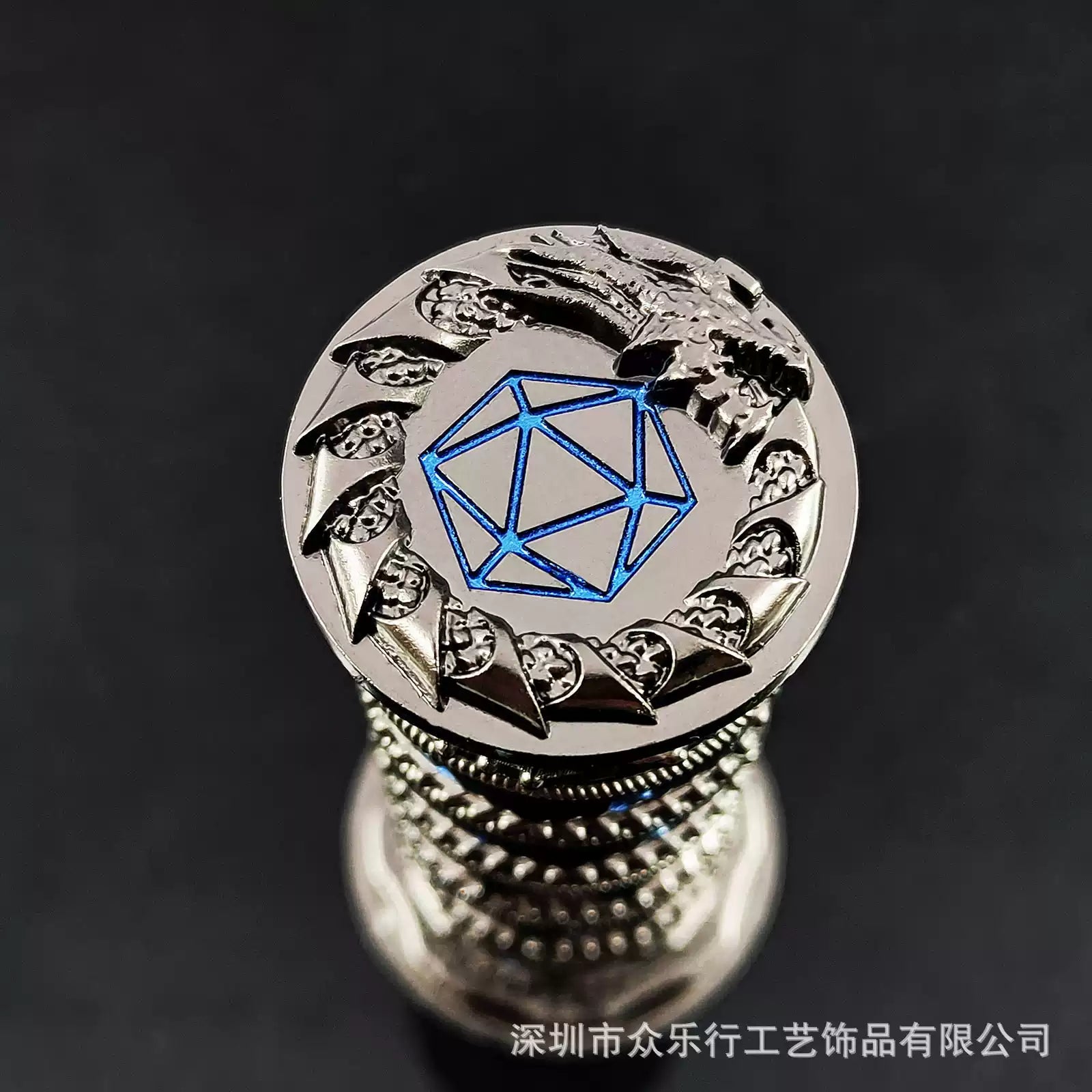 Metal Tower Dice Set – 7-in-1 DND, COC, Dragon & Dungeon D20 Polyhedral Dice