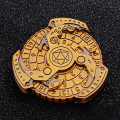 DND Fidget Spinner Dice Tray – TRPG Tabletop RPG Dice Game Accessory