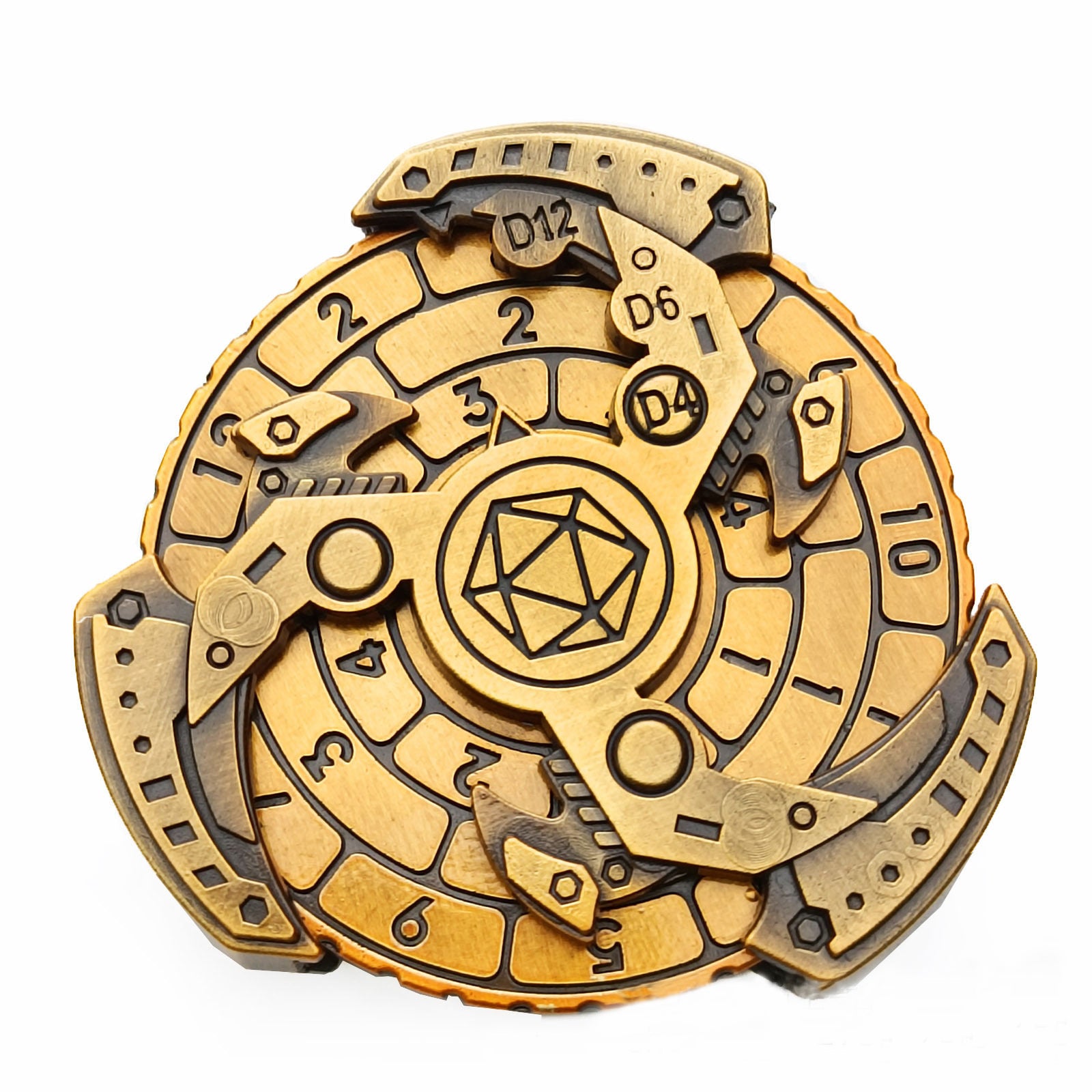 DND Fidget Spinner Dice Tray – TRPG Tabletop RPG Dice Game Accessory