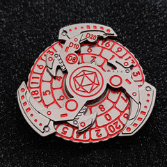 DND Fidget Spinner Dice Tray – TRPG Tabletop RPG Dice Game Accessory